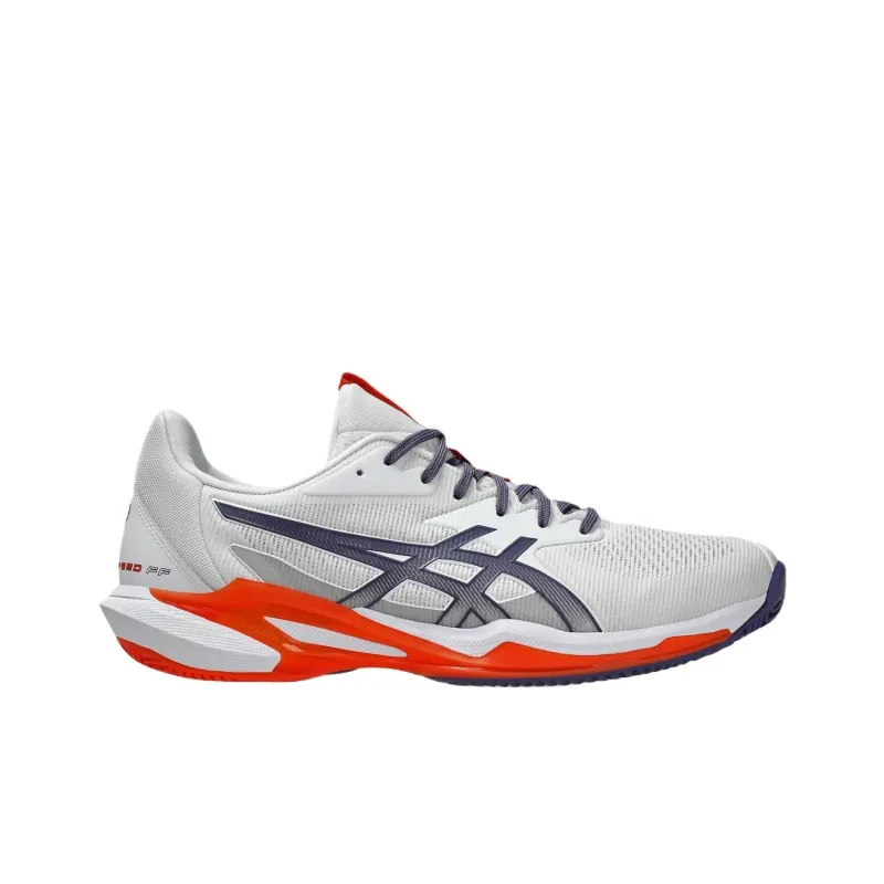 Asics Solution Speed Ff 3 Clay White Greyish Purple-2