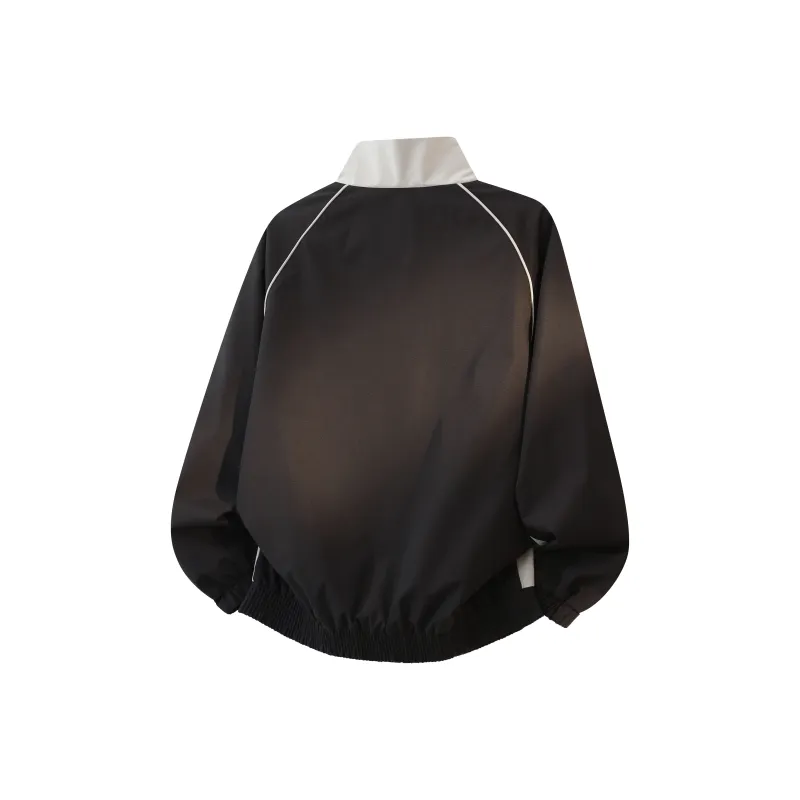 FASTFISH Jackets Coats Unisex Black Apricot-1