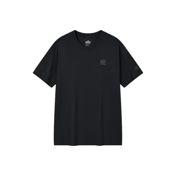 XTEP T Shirts Unisex Jet Black