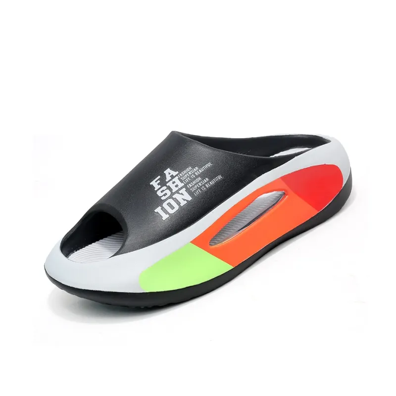 NANJIREN EVA Slip Resistant Abrasion Resistant Cushioning Slide Slippers Unisex-6