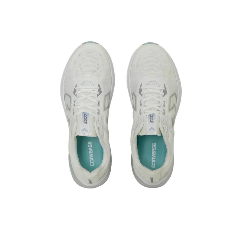 Converse CONS RUNSLASH 2 Lightweight Low Top Running Shoes Unisex White Silver-2