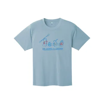 MONTBELL T Shirt Unisex Light Blue