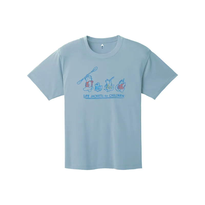 MONTBELL T Shirt Unisex Light Blue-0