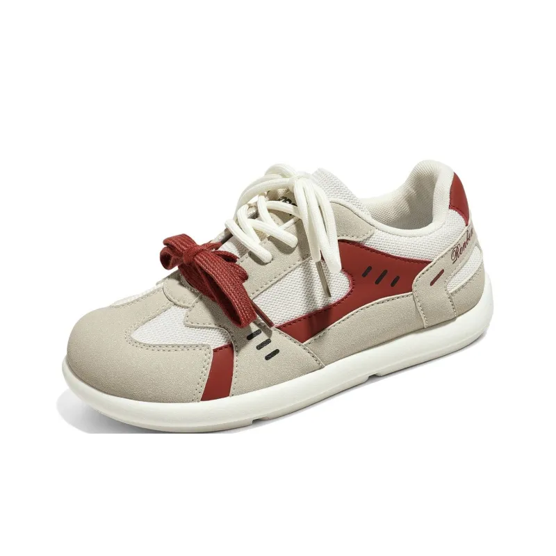 RENBEN Non slip Breathable And Wear resistant Low Top Skateboard Shoes Women's-6