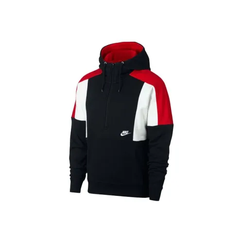 Nike Men's Air Colorblocked Hoodie Black