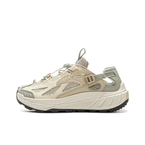 LiNing Yijie Lite Version 2.0 Breathable And Wear resistant River Trekking Shoes Women's Beige