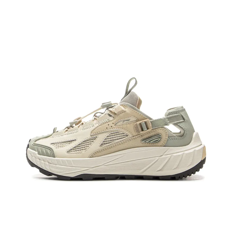 LiNing Yijie Lite Version 2.0 Breathable And Wear resistant River Trekking Shoes Women's Beige-0