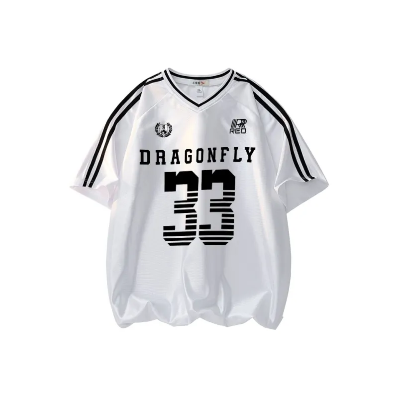 RED DRAGONFLY T Shirt Unisex Black-3