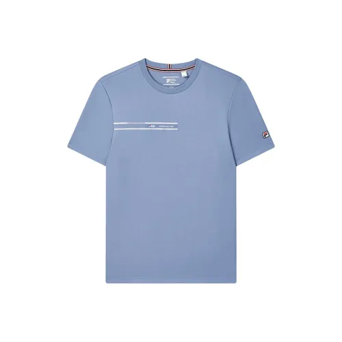 FILA T Shirts Men Matte Blue