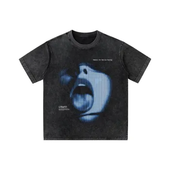 YIMAI T Shirts Men Black
