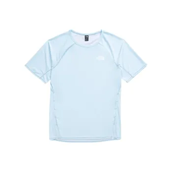 THE NORTH FACE LIGHTRANGE Summer Short Sleeve T Shirt Men's Steel Blue