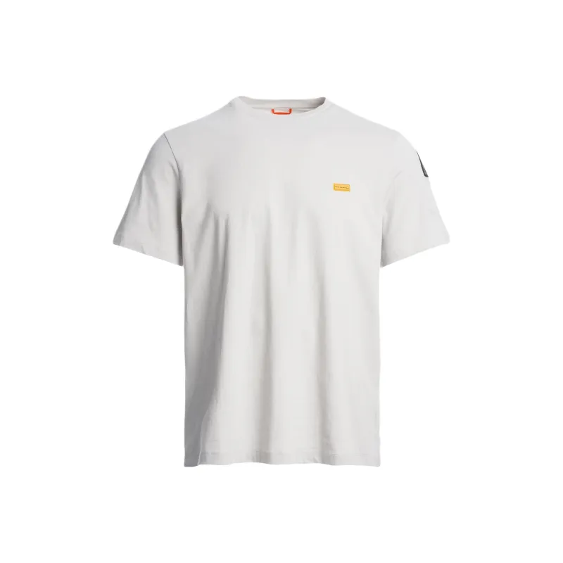 PARAJUMPERS Logo patch T shirt-0