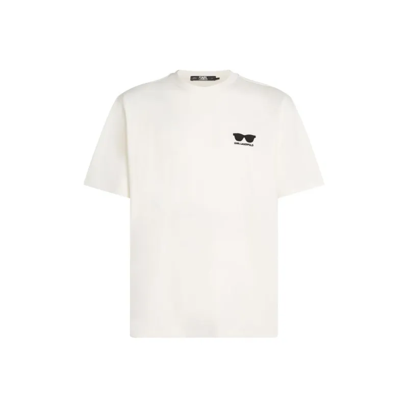 Karl Lagerfeld Sunglasses embroidered T shirt-0