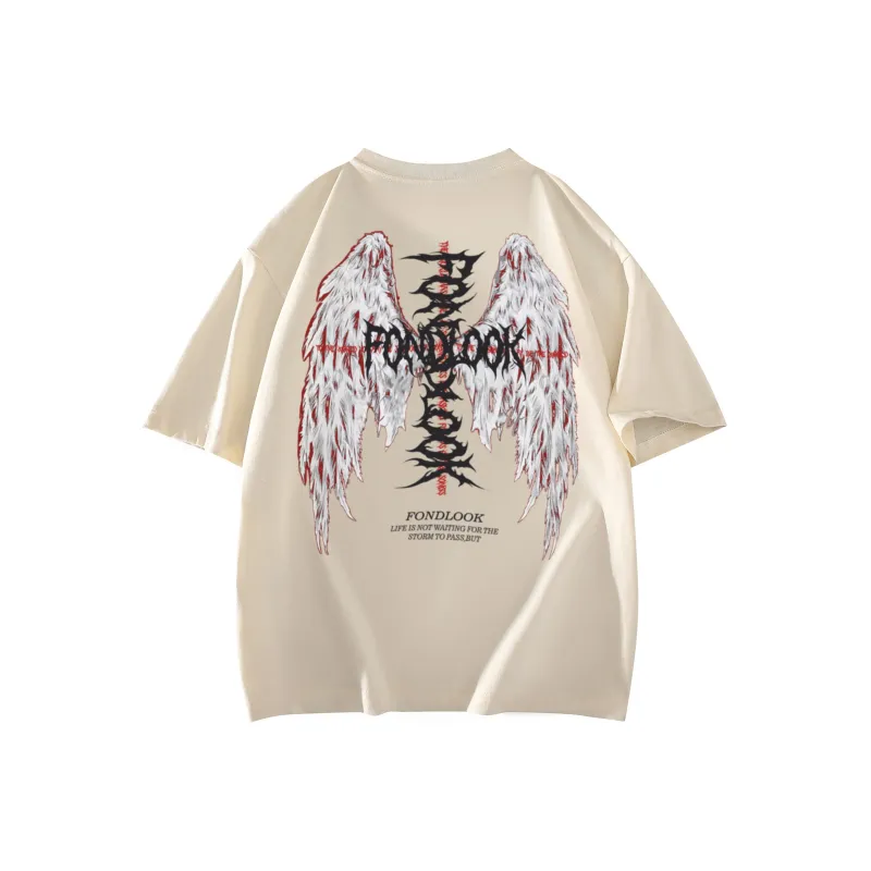 FONDLOOK T Shirts Unisex-8