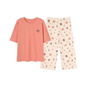 FENTENGCARE Pajama Set Women's Coral