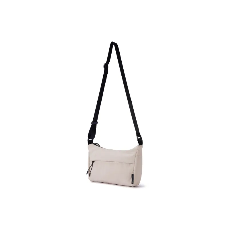 Dubaolu Fabric Dumpling Bag Crossbody Bag Medium Size Unisex Black/Khaki/Brown-2