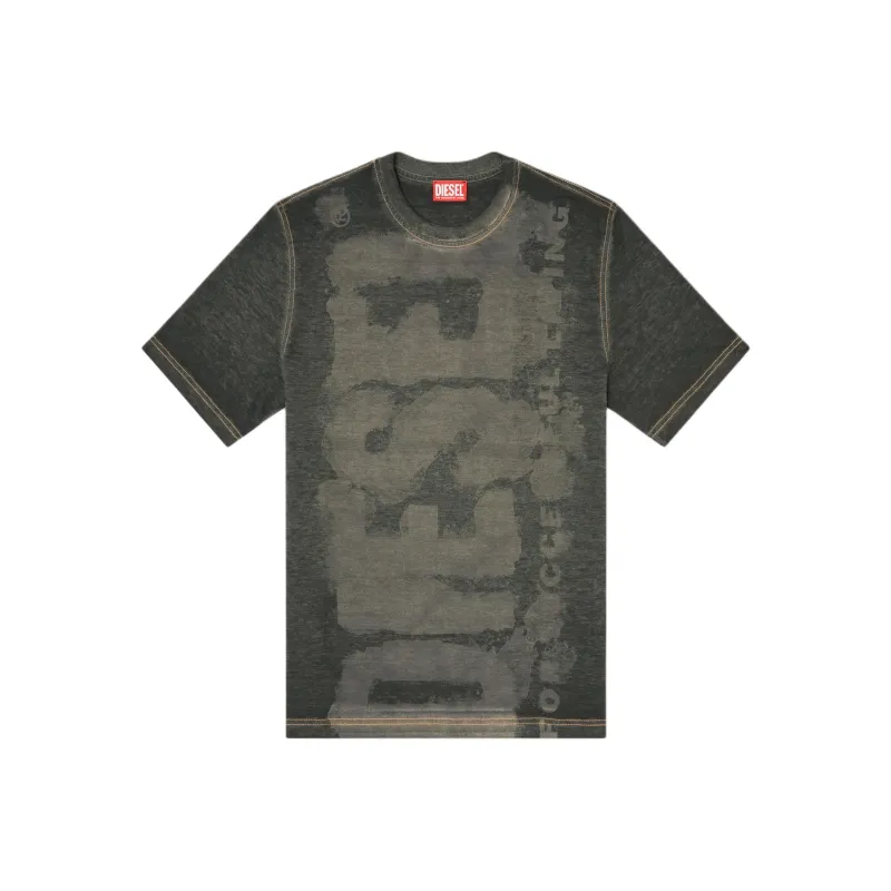 DIESEL T Shirts Men Black-0