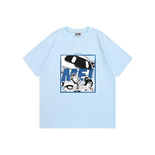Blizzard T Shirt Unisex Light Blue