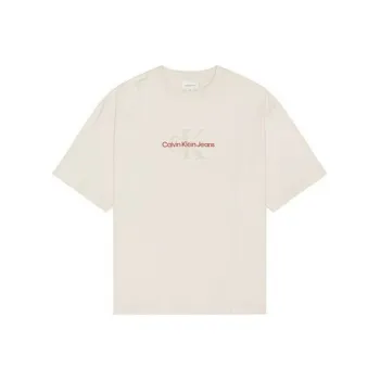 CALVIN KLEIN T Shirt Men's Beige
