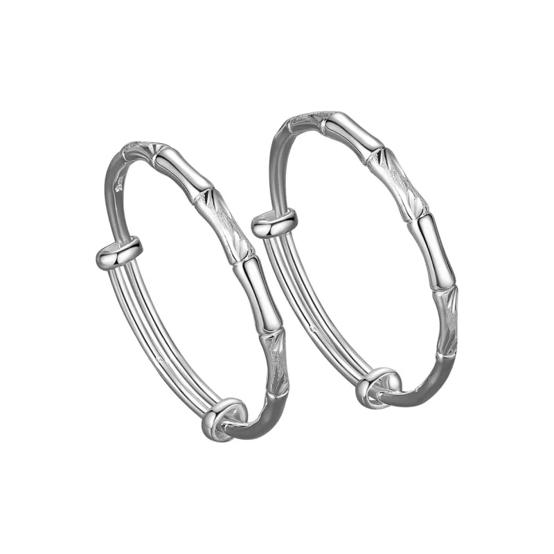 KING TAI FOOK S999 Fine Silver Bangles Unisex-0