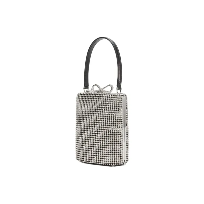 Self portrait Crystal Fishnet Tote Bag-1