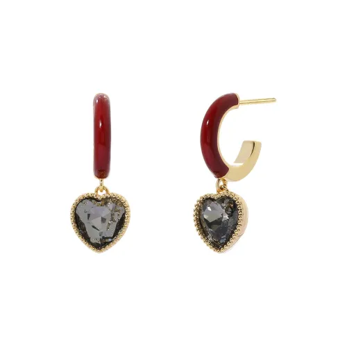 BING STUDIO S925 Silver Earrings Women's