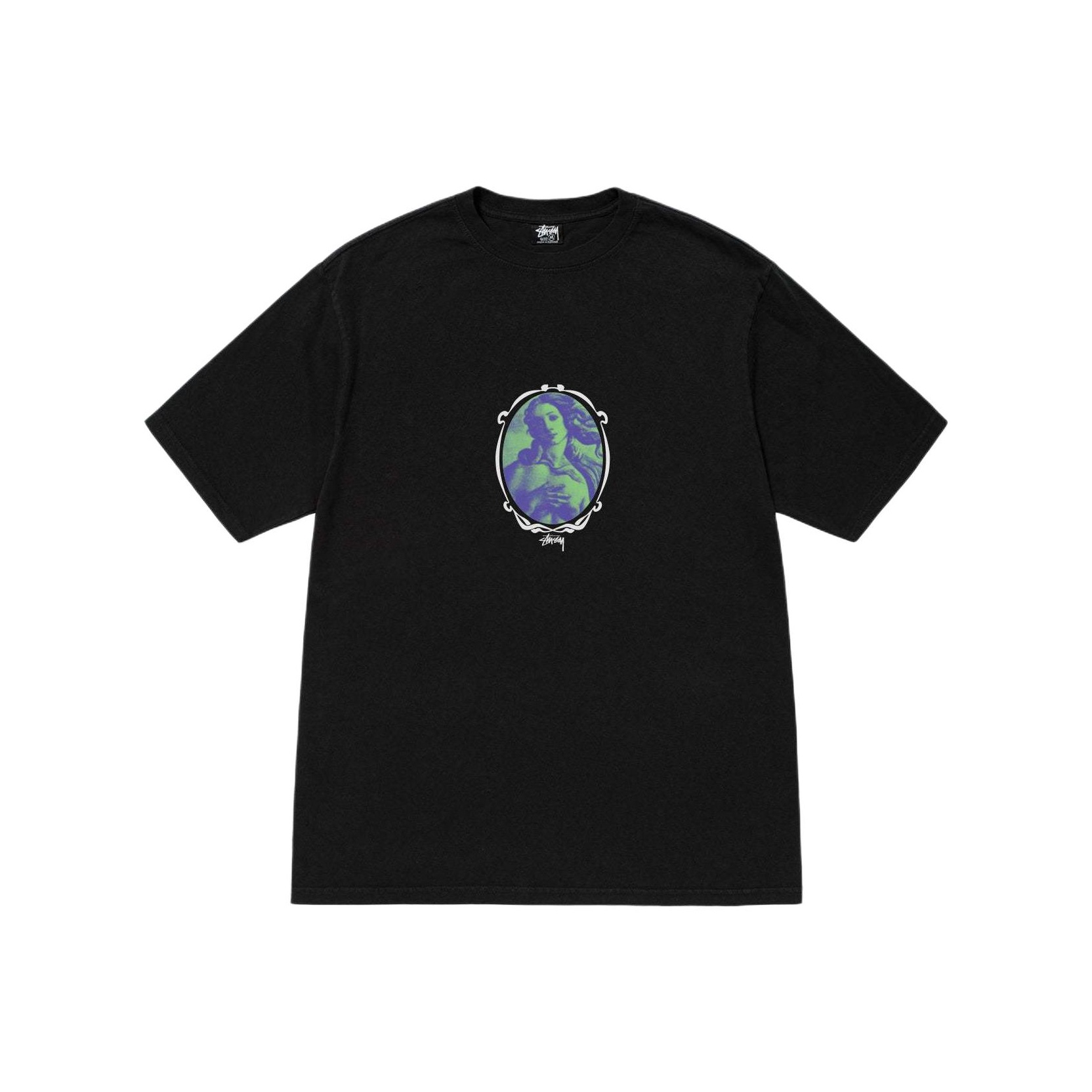 ★関税込★STUSSY★Venus Oval Pigment Dyed T-Shirt★Natural★ Stussy Venus Oval Pigment Dyed Tee Natural XXL - POIZON
