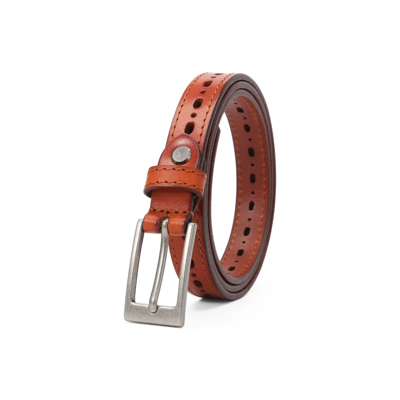 CATELLES Top Grain Cow Leather Belts Women's 1.8cm-9