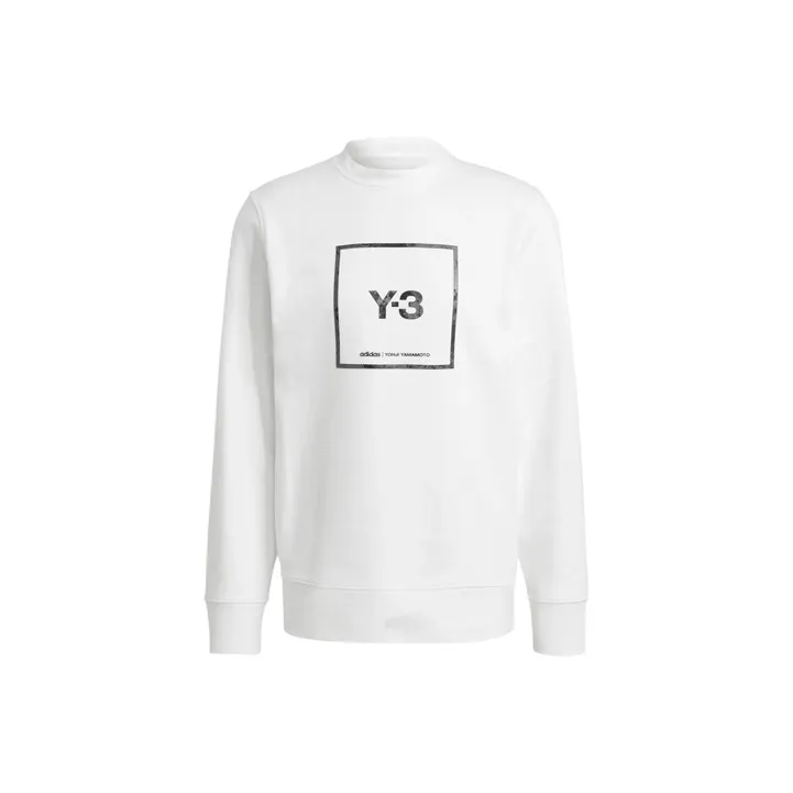 Y 3 Sweatshirts Unisex White-0