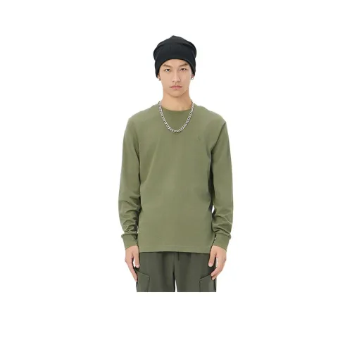 FUN T Shirts Men Army Green