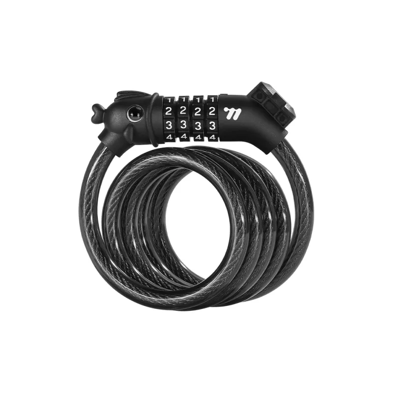 WEST BIKING Bicycle Locks Anti Pick, Waterproof, And Rust Proof Cable Lock-0