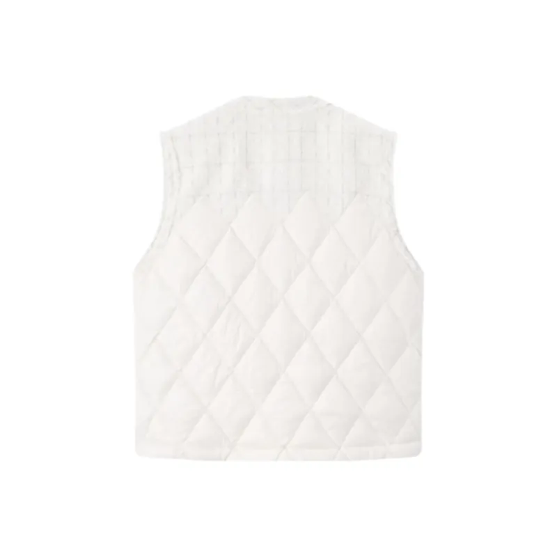 EICHITOO Vests Women's Ecru-1