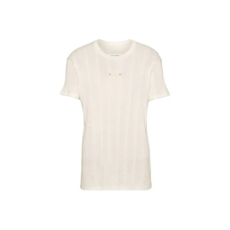 Maison Margiela Crewneck Ribbed T Shirt-0