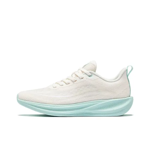 Erke Water Float 6 Running Shoes Women's Low Top Microcrystal White