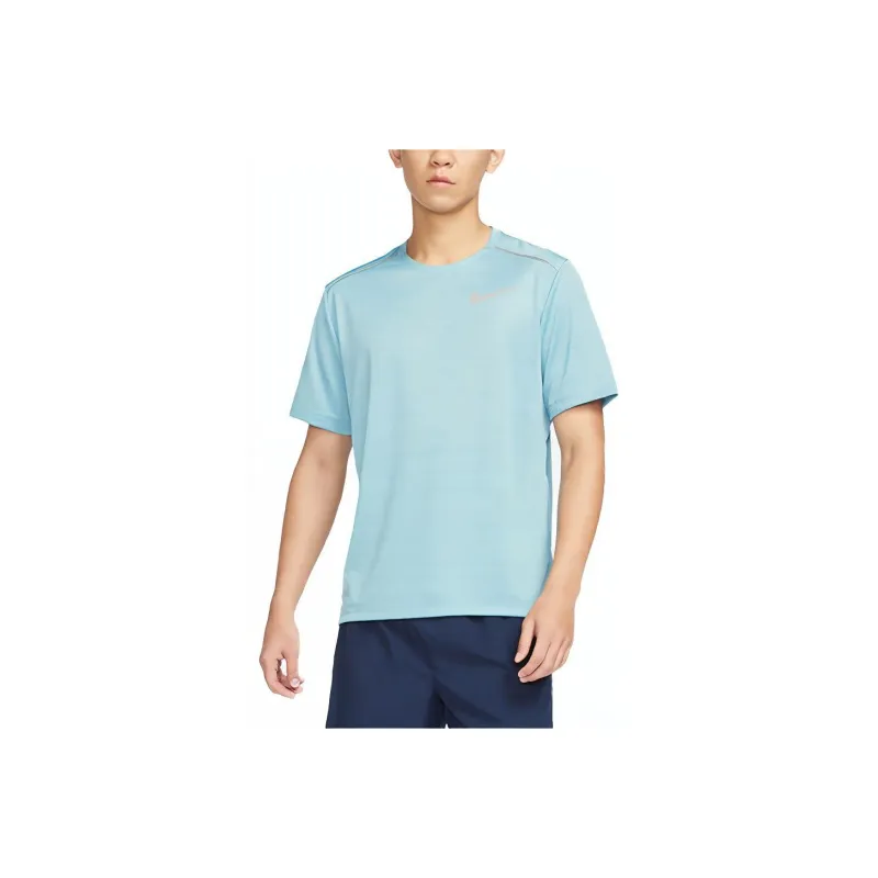 Nike T Shirts Men Blue-0