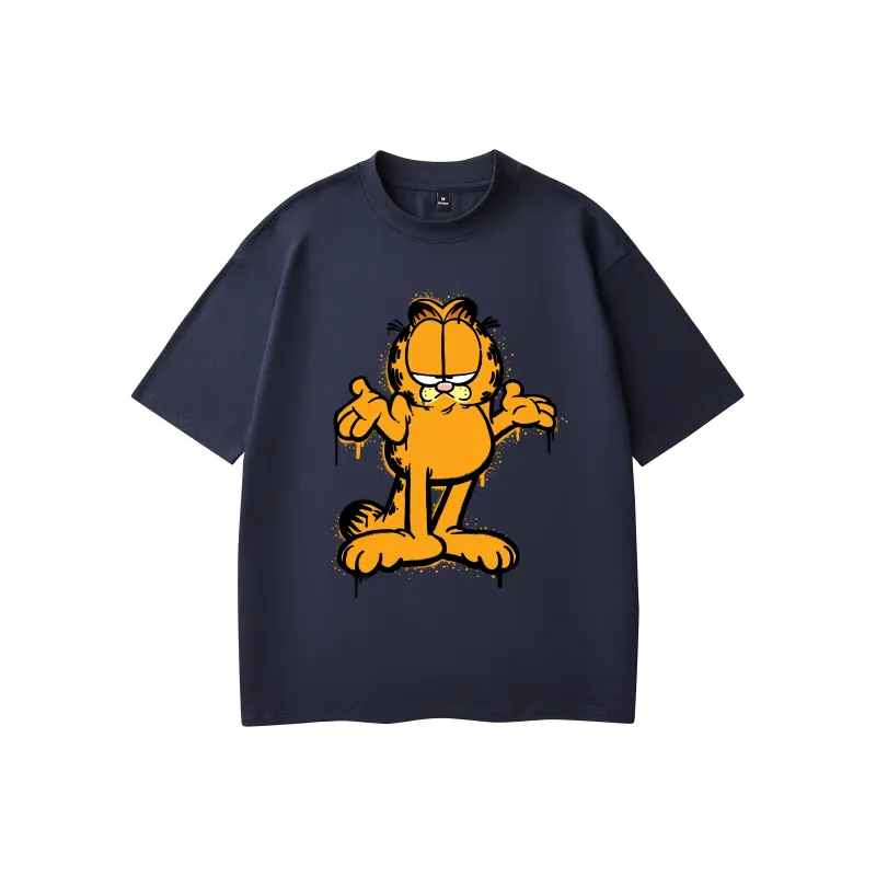FOREVER 21 Garfield Joint Name T Shirts Unisex-9
