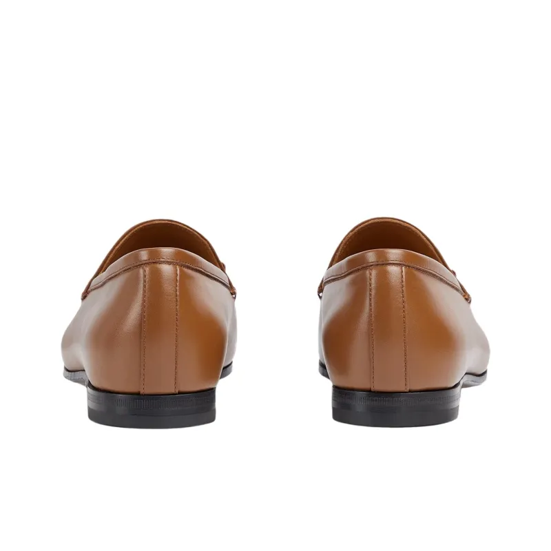 GUCCI Jordaan Casual Single Shoes Women's Brown-3