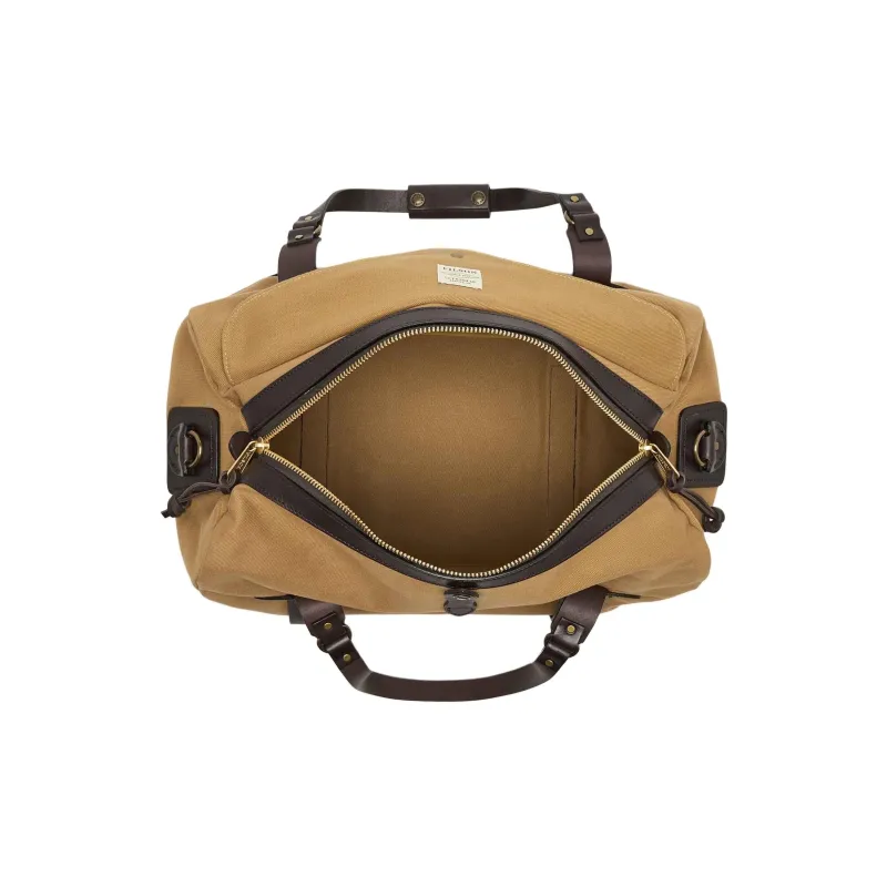 Filson 100% Cotton Coarse Twill Travel Bag 43L Men's Chocolate Brown & Beige-4