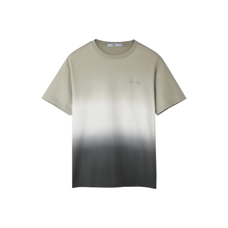 HLA T Shirt Men's Khaki Gradient Y0-0