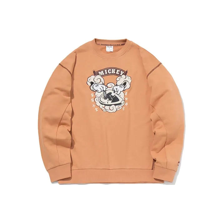 LiNing x Disney Sweatshirt Men's Partridge Umber-0