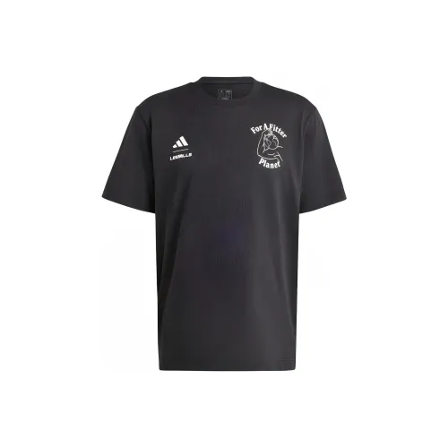 Adidas LES MILLS FOR A FITTER PLANET T Shirt Men's Black