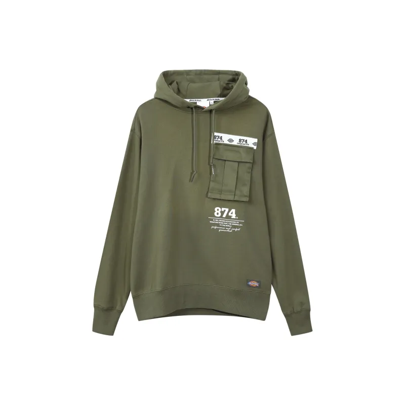 Dickies Sweatshirts Men Army Green-0