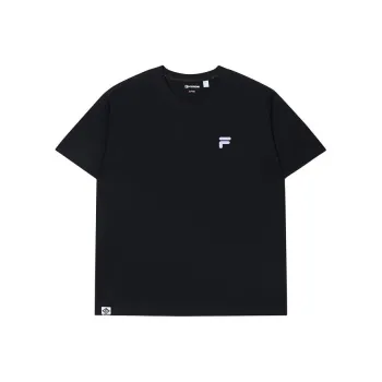 FILA FUSION FOB Series T Shirt Unisex Jet Black
