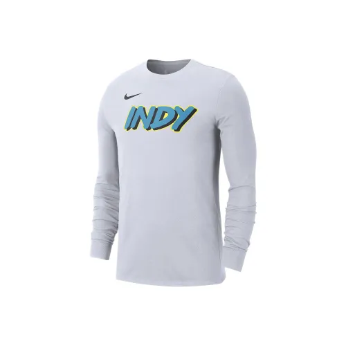 Nike Indiana Pacers Essential City Edition Men's Nike Nba Long Sleeve T Shirt