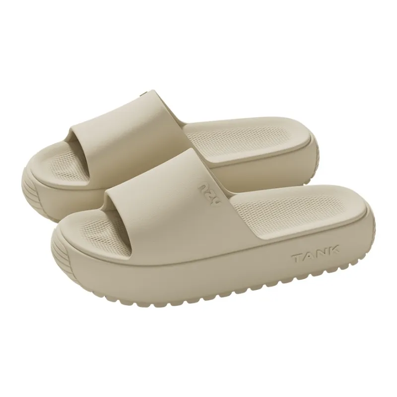 Warm Edge Platform Slippers Summer Home Indoor Minimalist Style Slippers For Students And Dormitory Use-16