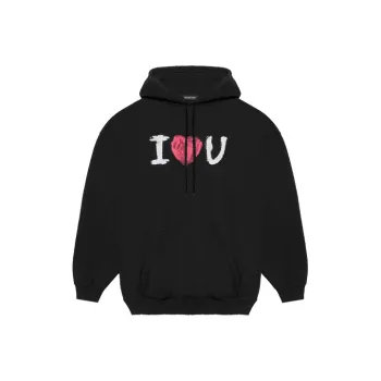 Balenciaga I Love U Medium Fit Hoodie