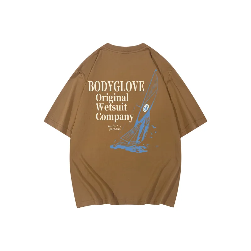 BODY GLOVE Drop Shoulder Sleeve T Shirt Unisex-26