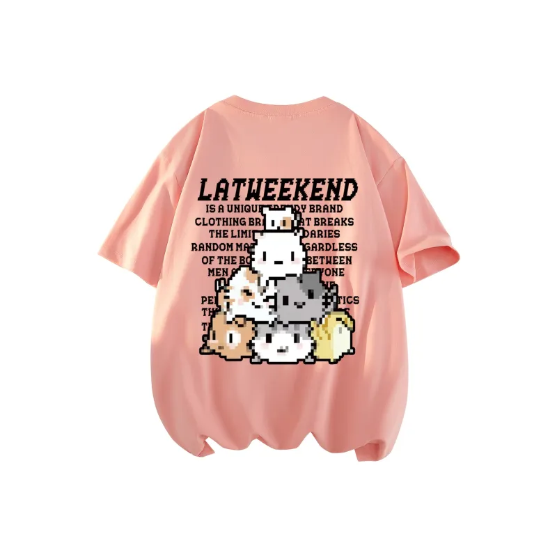 LA'T.WEEKEND T Shirts Unisex-17