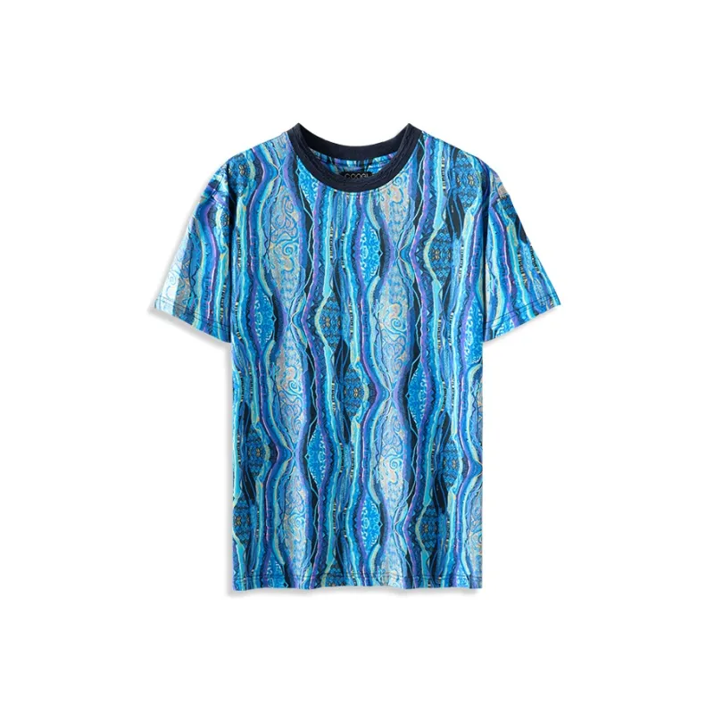 COOGI Street Hip Hop Retro Pop Style Gourd Pattern T Shirt Unisex-2