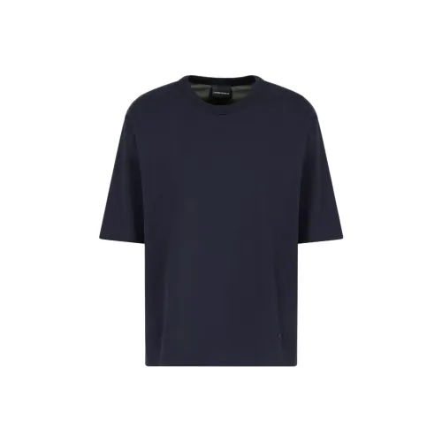 EMPORIO ARMANI Asv Reversible Jersey Oversized fit T shirt